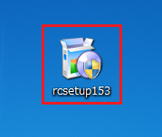デスクトップに保存されたRecuva153をダブルクリック