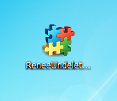 デスクトップに保存したRenee Undeleter_2016をダブルクリック