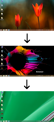 Windows8 8 1 デスクトップの壁紙 背景 の変え方の設定方法 パソコン