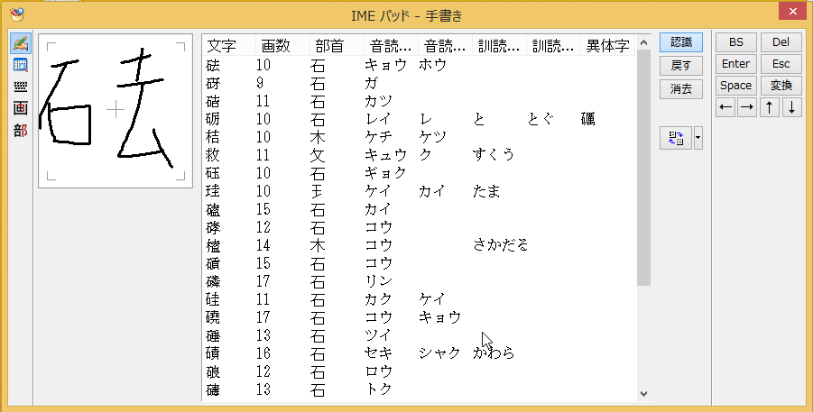 Windows8 8 1 漢字の読み方がわからない時などにはimeパッドで手書きで調べる パソコンの問題を改善