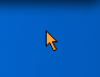 Windows7 マウスポインタ― 反転色