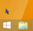 マウスポインタ― 反転色「Windows 反転色 (システム設定)」
