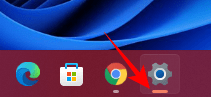 Windows11 タスクバーの色を変更するとタスクバーのアプリにあるアンダーバーも変更される